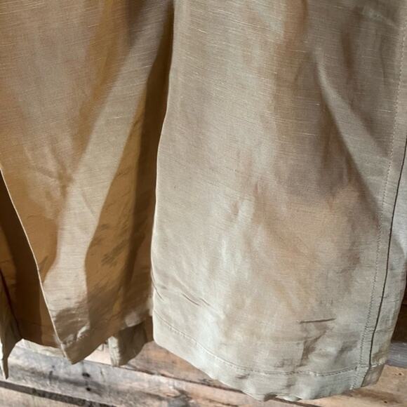 Lafayette 148 New York Tan Jacket With Belt Size 2 - Picture 10 of 14